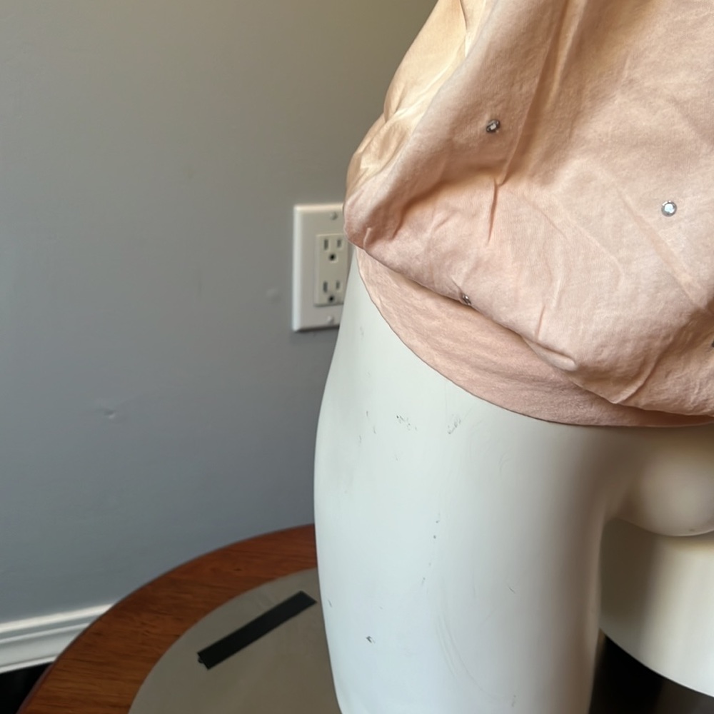 4/$20 Blush and Rhinestone Tank - Picture 3 of 5